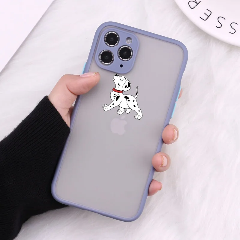 

Little Dog Phone Case for iPhone 12 Mini 11 Pro X XS Max XR 8 7 6 6s Plus Hard Matte Back Cover