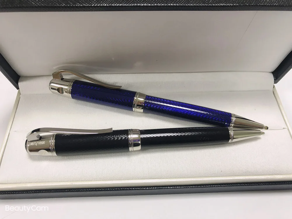 

2021 New Mon Pen Writers Edition Jules Roller Ball Pen Ballpoint Fountain blanc Ink Pen