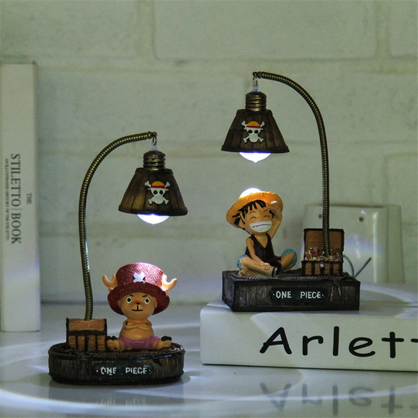 Цельный светодиодный ночник в стиле аниме маленькая декоративная лампа для