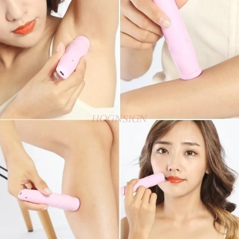 

shaving pubics Lady shaving female hair removal instrument electric shaving knife underarm hairy lady pubic hair private parts