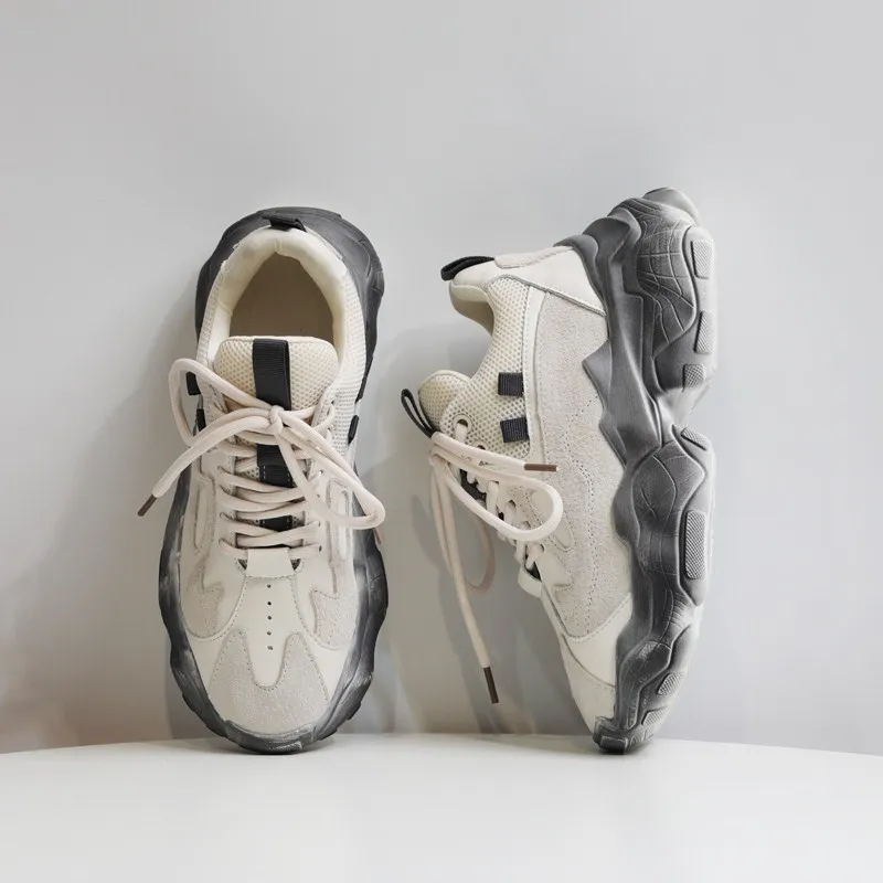 

Summer Casual Shoes For Women White Sneakers Brand Light Woman Fashion Sneakers White Shoes Women Chunky Sneakers