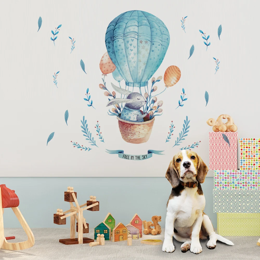 Настенные Стикеры с изображением лесных животных украшение для детской комнаты