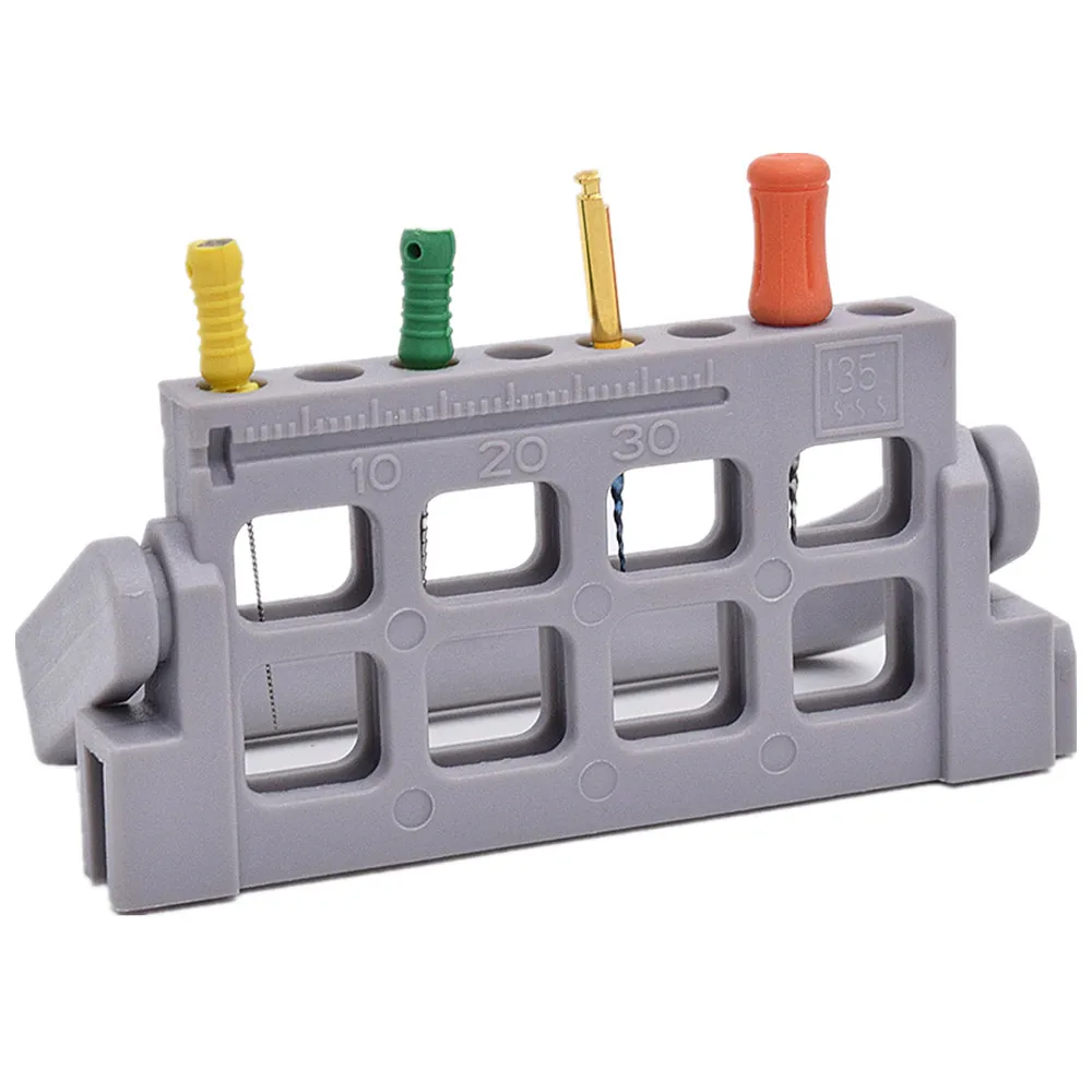 Стоматологический 5 шт измерение корневого канала 8 отверстий Автоклавный