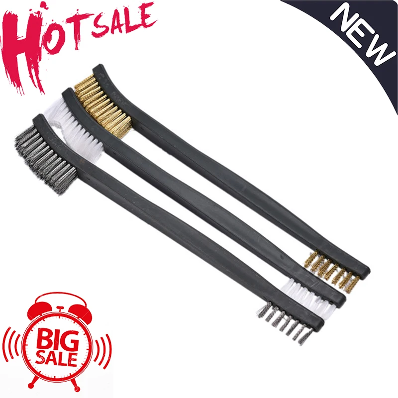 3 шт./лот мини двухконфорочная вафельница для проволочная щетка полировки