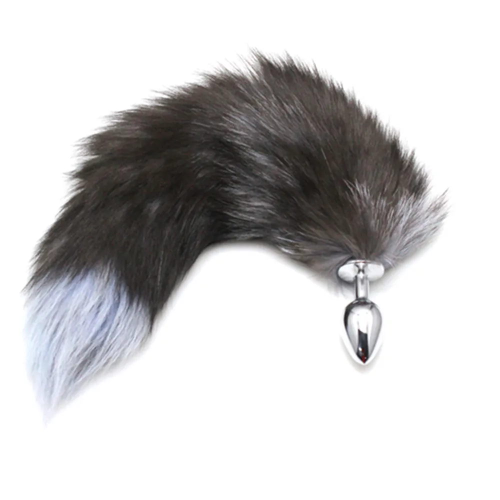 Анальная пробка с лисьим хвостом |