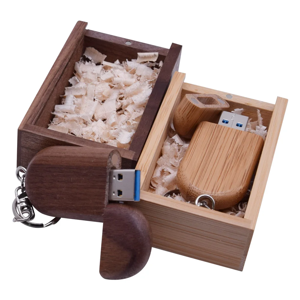 Деревянный USB флеш накопитель 3 0 дюйма 64 ГБ 128 8 16 ГБ|USB флэш-накопители| |