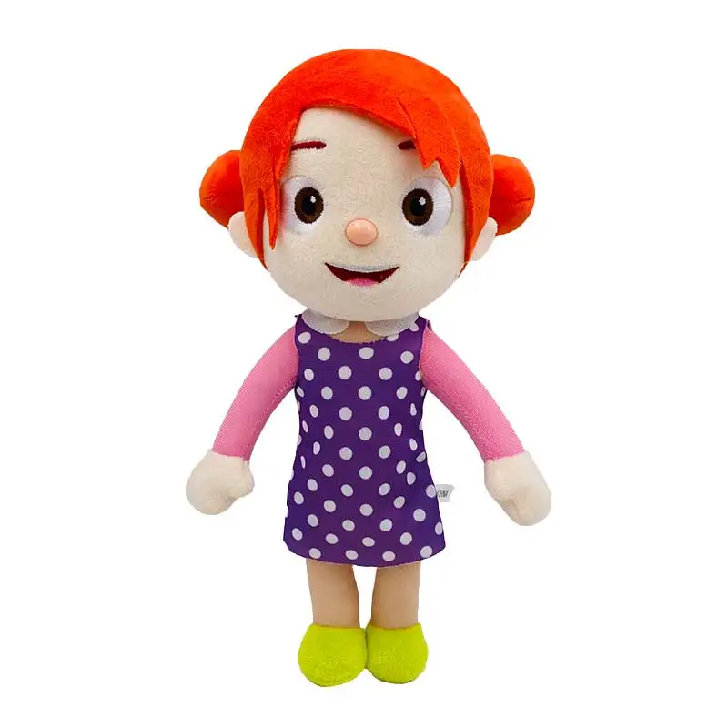 

30cm Cocomelon Plush Toy JJ Sister Brother Daddy Mummy Doll Girl Cocomelon Stuffed Toys For Baby Kids Chritmas Gift
