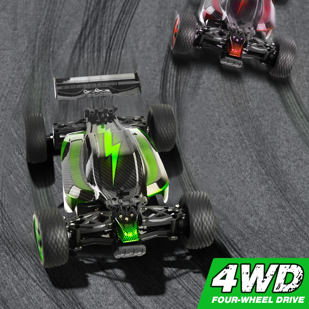 1/18 Радиоуправляемая машина 2 4G 4CH 4WD 20 км/ч высокоскоростные машинки Scal RC RTR игрушка