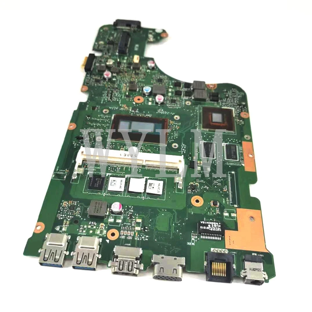 

X555LD LVDS MAIN_BD_4G/GT820M mainboard REV3.1 For Asus X555LJ LB LI LN X555LF X555LD X555L A555L VM590L laptop motherboard