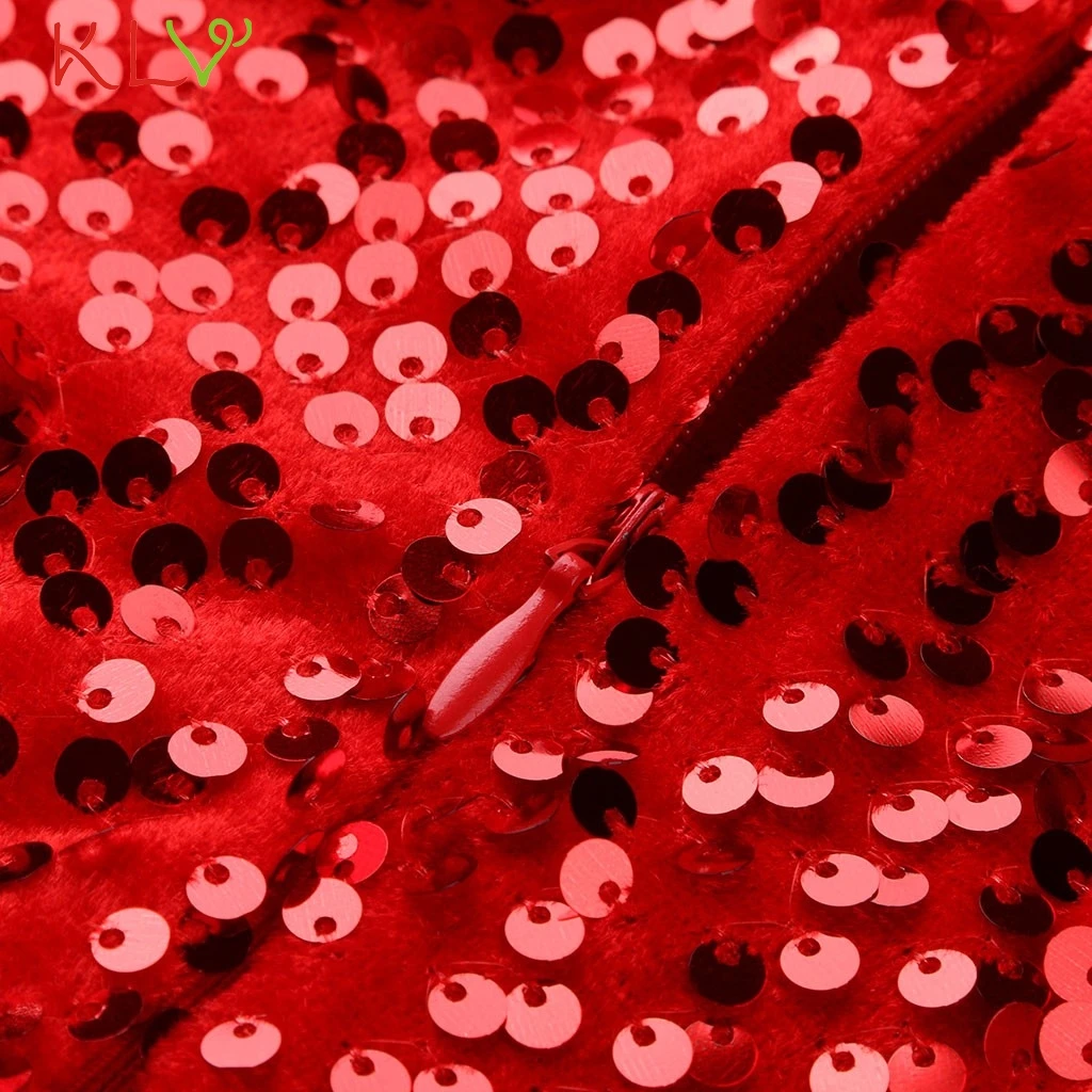 Вечернее платье с блестками сексуальное длинное V образным вырезом и юбкой годе