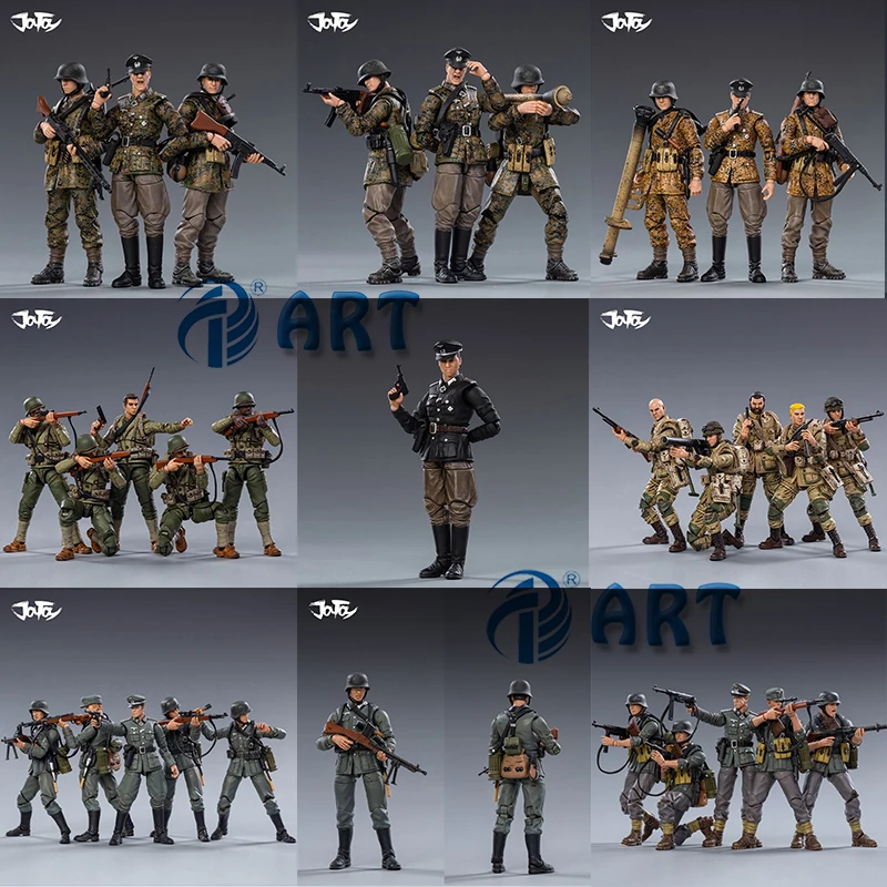 Фигурка JOYTOY 1/18 немецкого солдатика времен Второй мировой войны офицер Wehrnacht