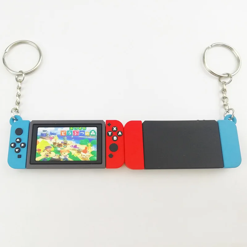 

2020 Hot Switch Game Machine Keychains Animal Crossing Key Chains Fashion Jewelry Accessories Cute Shaped Pendants Key Ring Gift