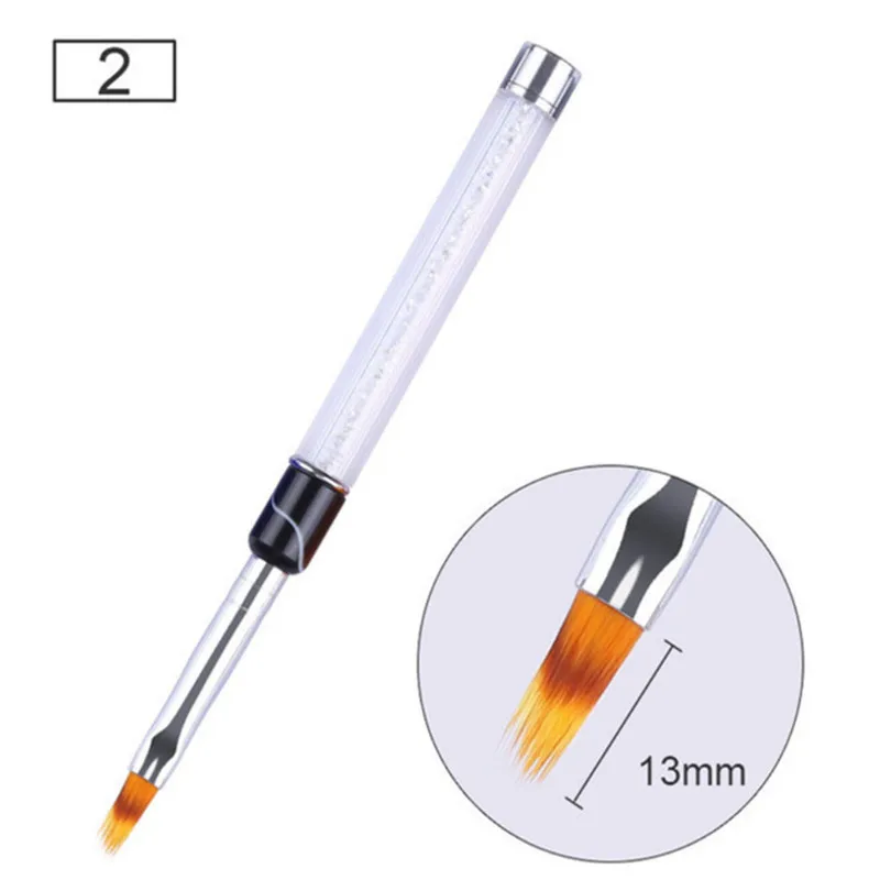 Кисть для УФ-геля лайнер ручка рисования акриловый рисунок ногтей градиентный