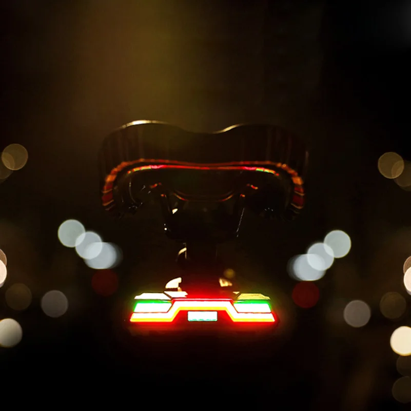 

WEST BIKING Bicycle light USB Charge Mountain Road Bike Taillight Safety Warning LED Lamp Three Colors Cycling Rear Tail Light