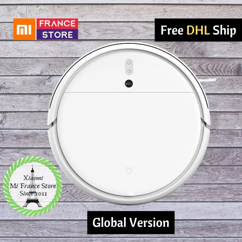 Новая глобальная версия Xiaomi Mijia вакуум 1C для дома автоматическая подметальная