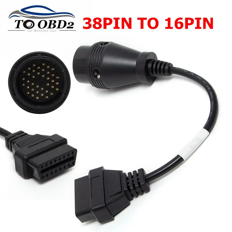 OBD2 разъем Автомобильный Диагностический кабель для IVECO 38 Pin obd до 16 соединительный