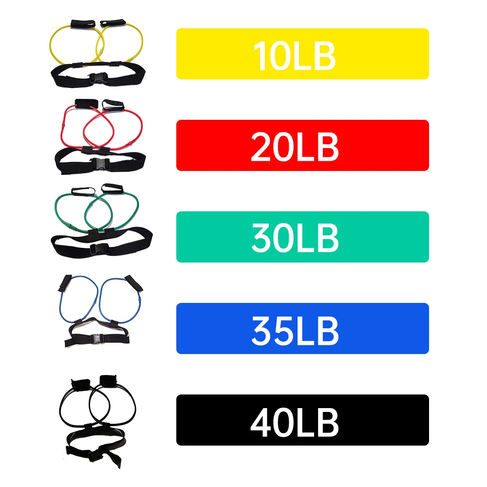 Fitness Resistance Belts Set Bands for Butt Legs Muscle Training Waist Belt Elastic | Спорт и развлечения