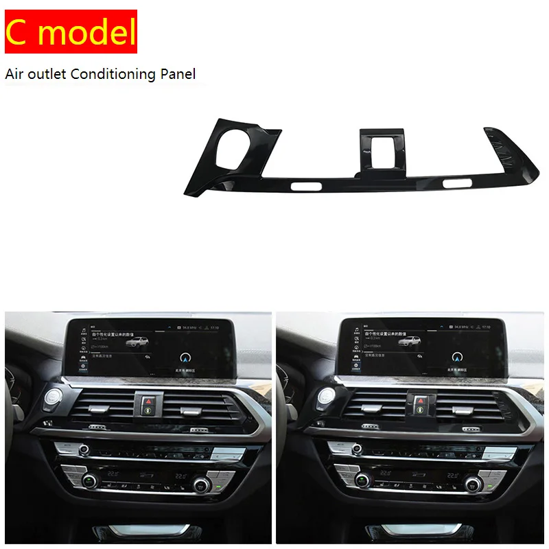 

Автомобильный Стайлинг приборной панели декоративная рамка Обложка Наклейка отделка для BMW X3 G01 X4 G02 автомобильные аксессуары для интерьера