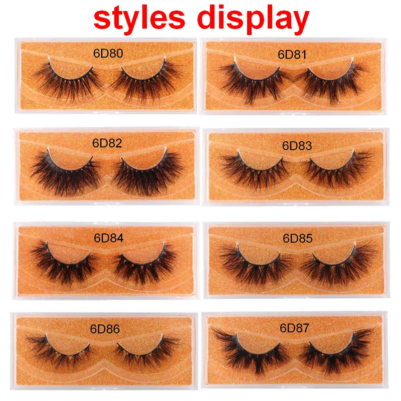 Норковые ресницы 3D норковые 100% безжестокие ручной работы многоразовые