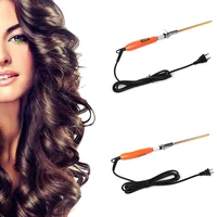 9mm 360%c2%b0 rotating electric hair salon curler tool ceramic curling iron wand hair modeling styler