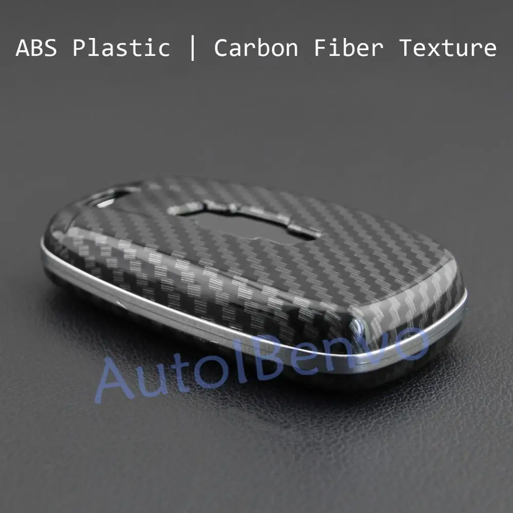 Прочный защитный чехол для ключей автомобиля из углеродного волокна Chevrolet Cruze Malibu