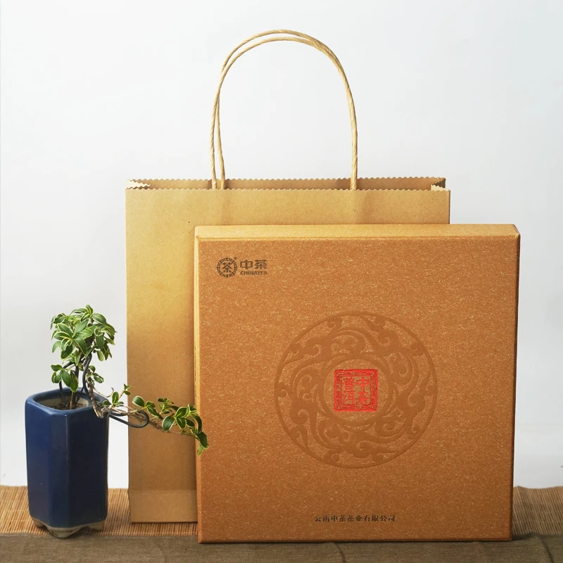 357 г/400 г пирожное Высококачественная чайная церемония пуэр-чай пустая Подарочная