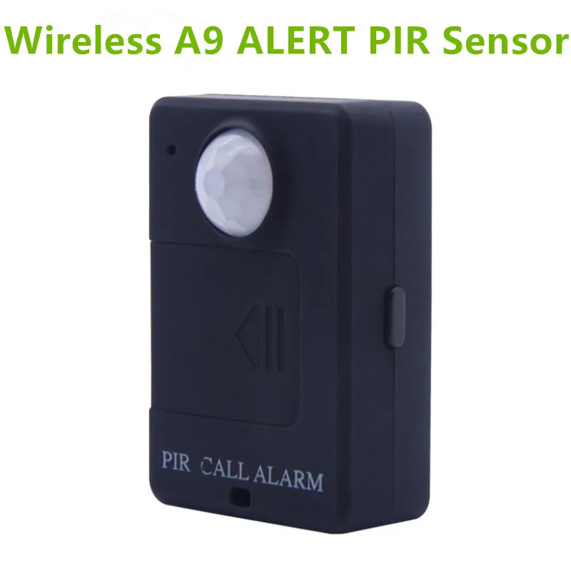 

Alarm Sensor Motion sensor A9 Mini PIR Infrared GSM Wireless Alarm High Sensitivity Monitor Motion Detection Anti-theft EU Plug