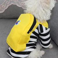 cute backpack dog clothes pet dog coat puppy christmas easter clothing hoodie chihuahua pug bulldog puppy summer clothes