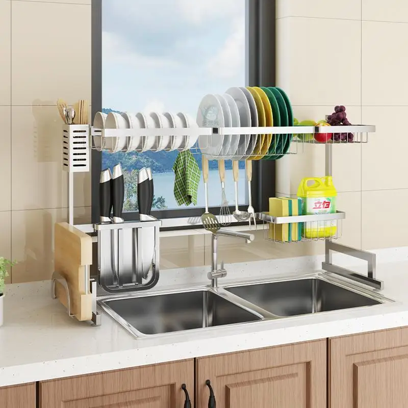 Органайзер для холодильника и кухонная стойка держатель из нержавеющей