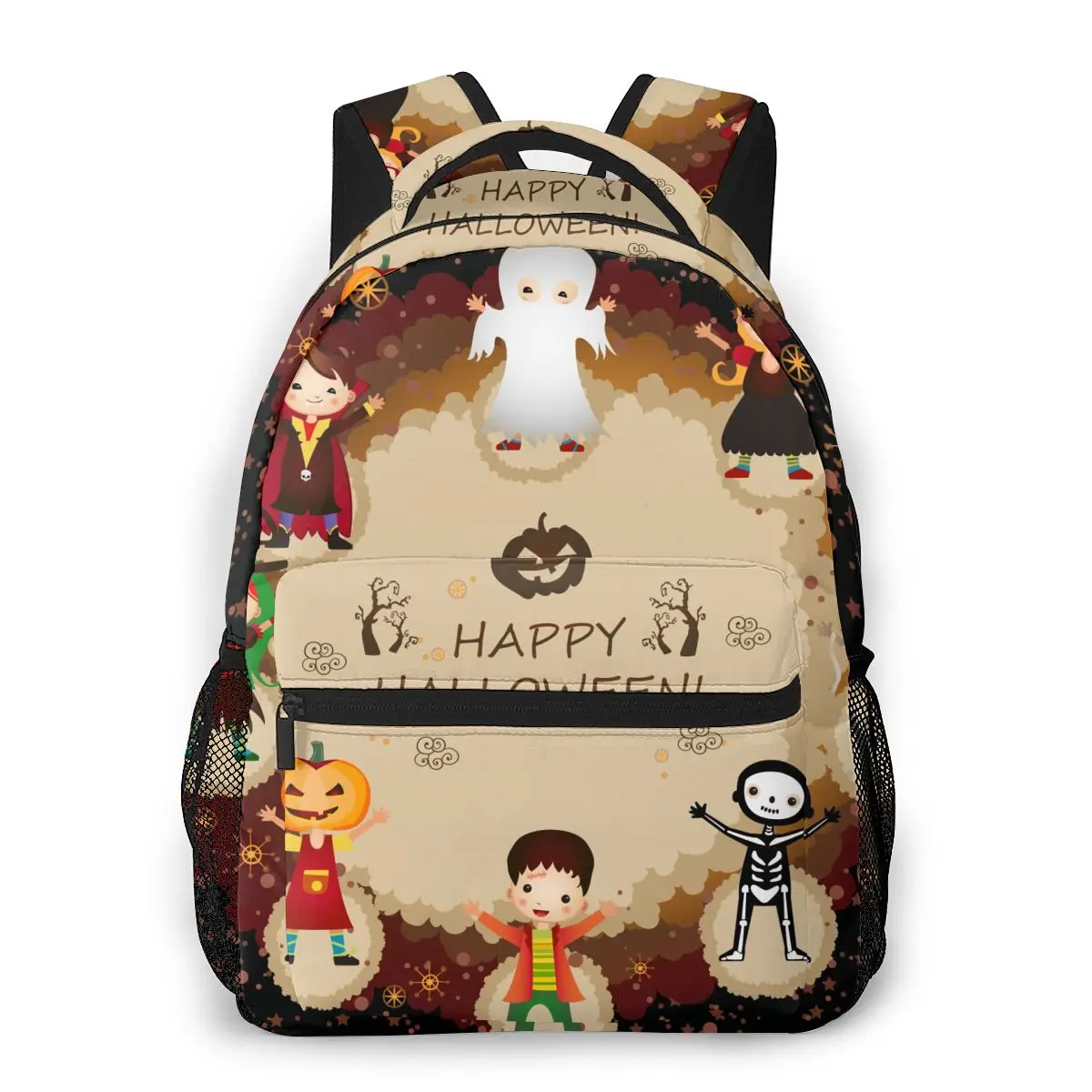 

Happy Halloween Characters Design 2021 New Women Backpack School Bags for Teenage Girs Female Travel Backpack