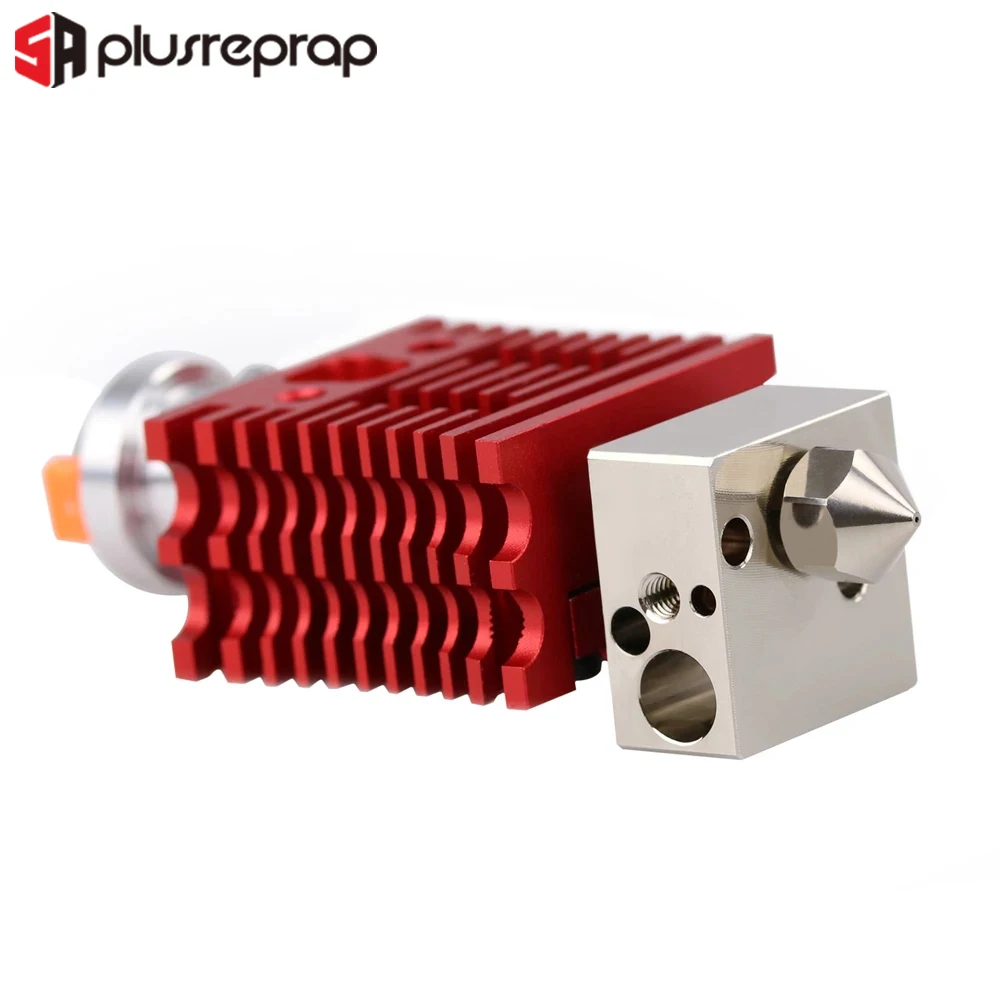 

High Quality V6 Extruder Hotend CR10 Ender 3 Hotend Red Lizard Q1 Radiator Ultra Precision adapters 3D Printer Parts