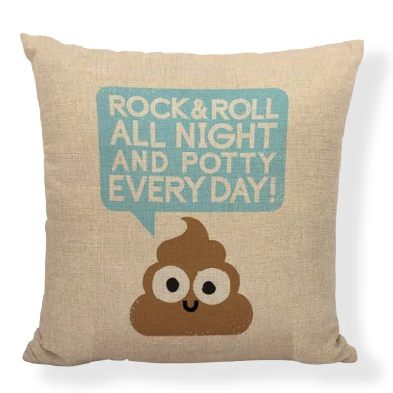 Забавная фраза мультфильм наволочка счастливые дни пиво хлеб Бумеранг радуга