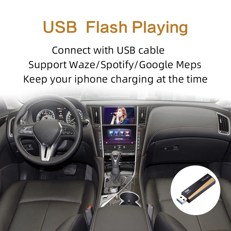 Беспроводной Apple Carplay для Land Rover/Jaguar Discovery Sport F Pace 5 8 дюймов Android автомобильное Mirrorlink