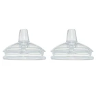 2 шт. для младенцев, носик соски для Comotomo детских бутылочек и Mason бутылки младенца легко чистить влагозащищенная, 7 см Диаметр