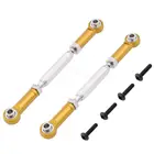 2 шт. Алюминий задний верхний рулевая тяга стержень для RC E10 1:10 электрический Himoto E10MT E10MTL Ash Bowie Monster Truck Запчасти 33606