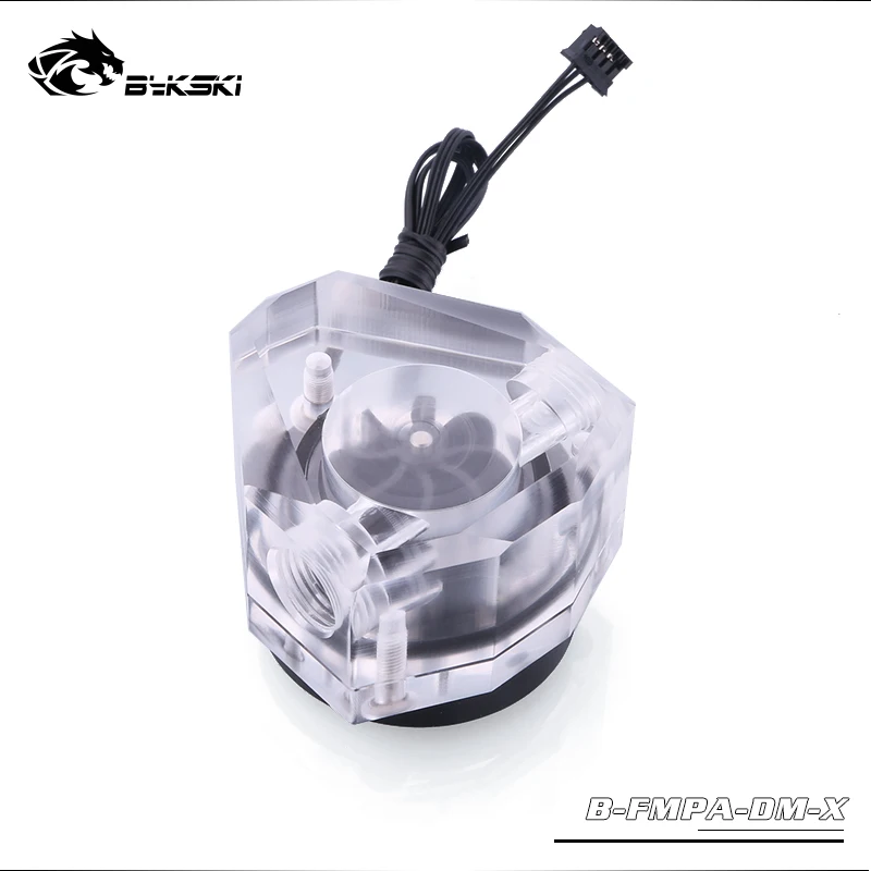 Bykski прозрачный акриловый поток водяного охлаждения Раздельный набор 5 в система