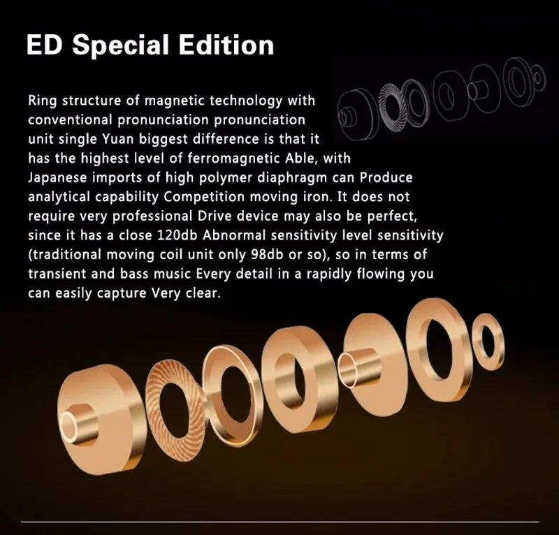 KZ ED2 EDR1 Spot in ear наушники проводные металлические музыкальные наушники бас шумоподавляющие наушники для Iphone Xiaomi Мобильные Телефоны Huawei