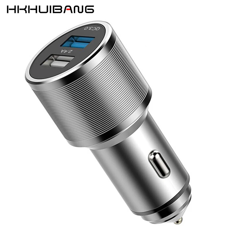 HKHUIBANG автомобильное зарядное устройство USB быстрое QC 3 0 для iPhone 11 Pro /Xiaomi /Huawei /Samsung
