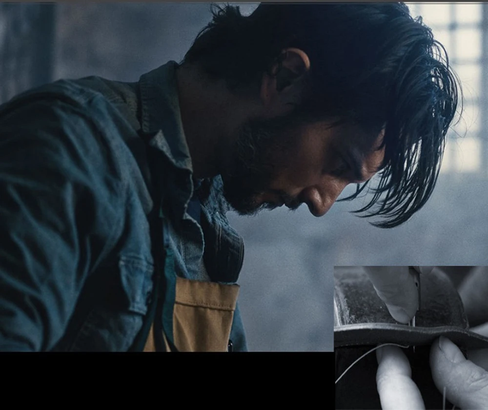 

Two Colors Genuine Leather Gauntlet Wristband Wide Cuff Wrap Gauntlet Armor Cuff Adjustable Black and Brown