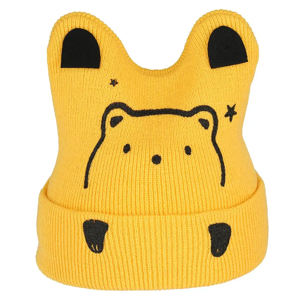 Шапка для новорожденных мальчиков и девочек детские шапки Вязаная хлопковая