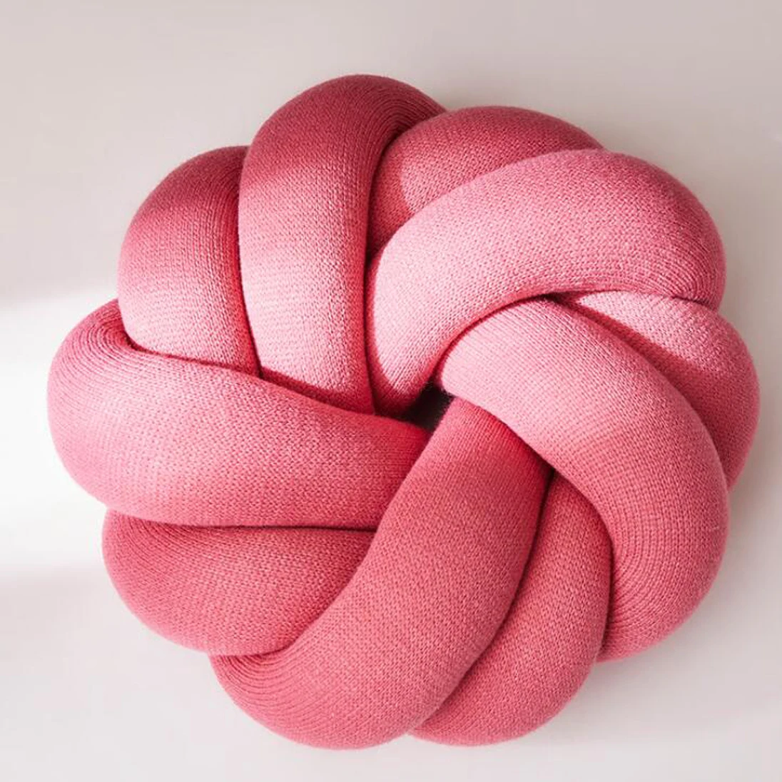 новый год плед постельное белье Новогодняя подушка ручной работы с узлом