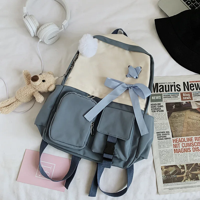 

Female Backpack School Rucksack Bags Backpack Adjustable Strap Famous Brand Black Fashion School Backpacks for Teenagers Mochila