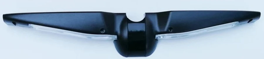 Black Rear Cover Xiaomi Mini головной свет Ninebot скутер сигвей оболочка крышка Защитная крышка зарядного гнезда - Цвет: Black Rear Cover