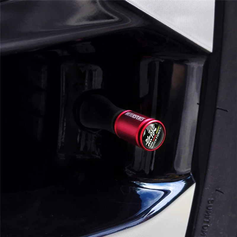 Для honda civic type r fk8 crz mugen torneo dio 27 biz 125 hr-v поток автомобиля Стайлинг Колеса Стволовые крышки шины колпачки клапана аксессуары