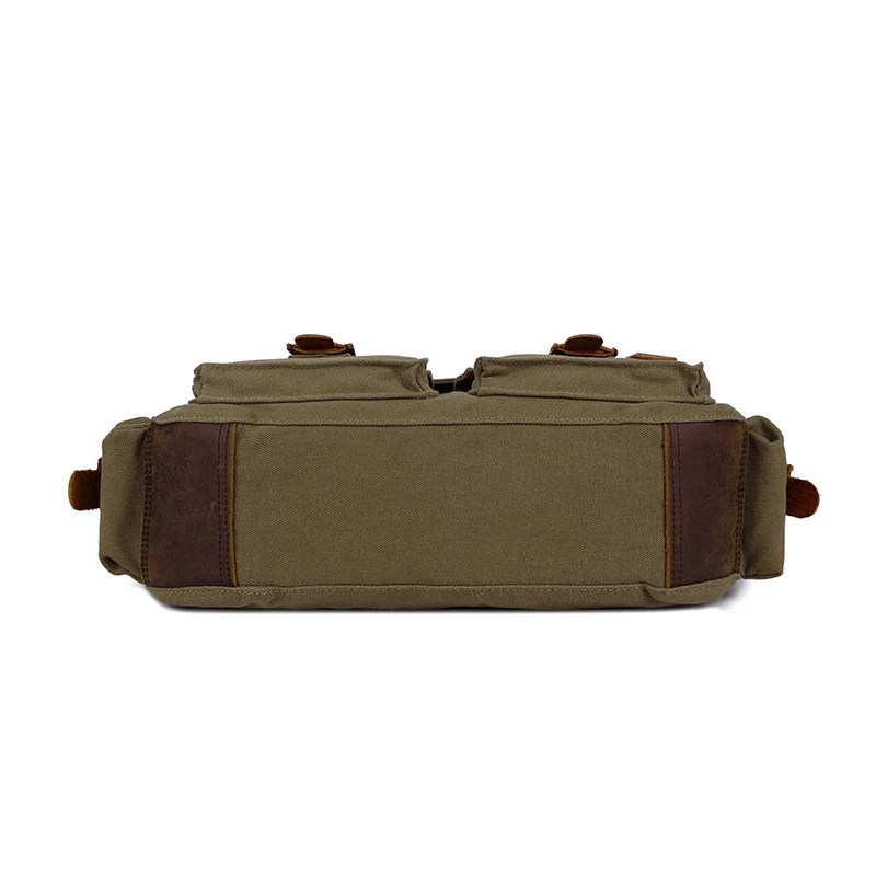 

Fashion Canvas Computer Bag Messenger Men's Bag Large Shoulder Messenger Briefcase