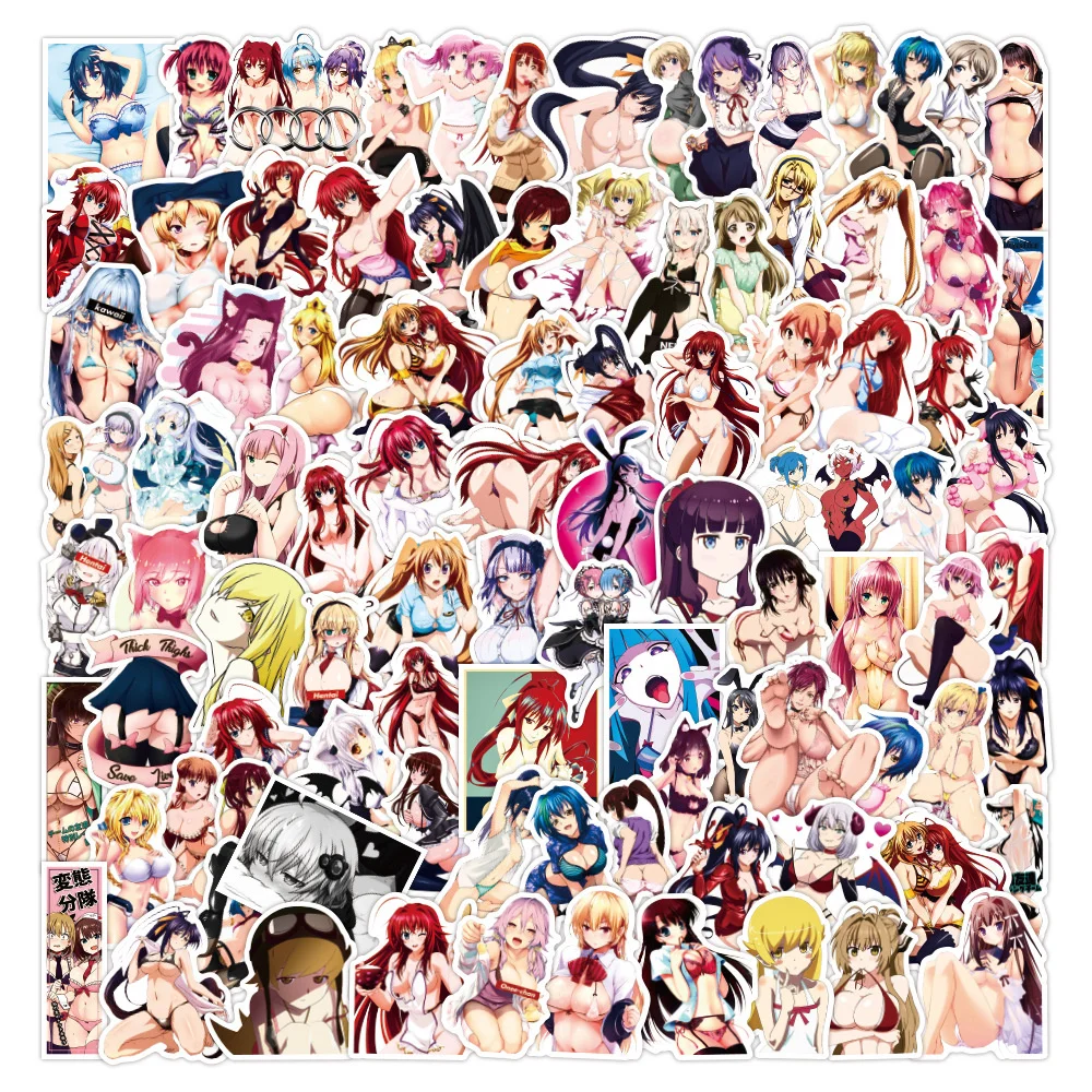 

10/30/50PCS Sexy Bunny Girl Sticker Sticker Water Cup Laptop Scooter Luggage Waterproof Sticker Wholesale