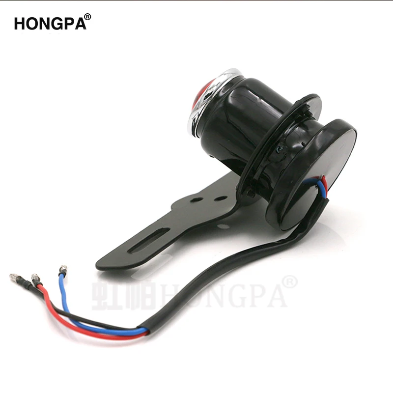 Универсальный светодиодный фонарь для мотоцикла красный задний тормозной