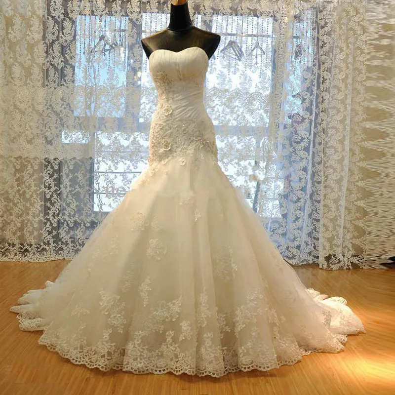 

vestido de noiva Sequined Sweetheart Vestido de noiva Court Train Robe de mariage bridal Gowns 2018 Mother of the Bride Dresses