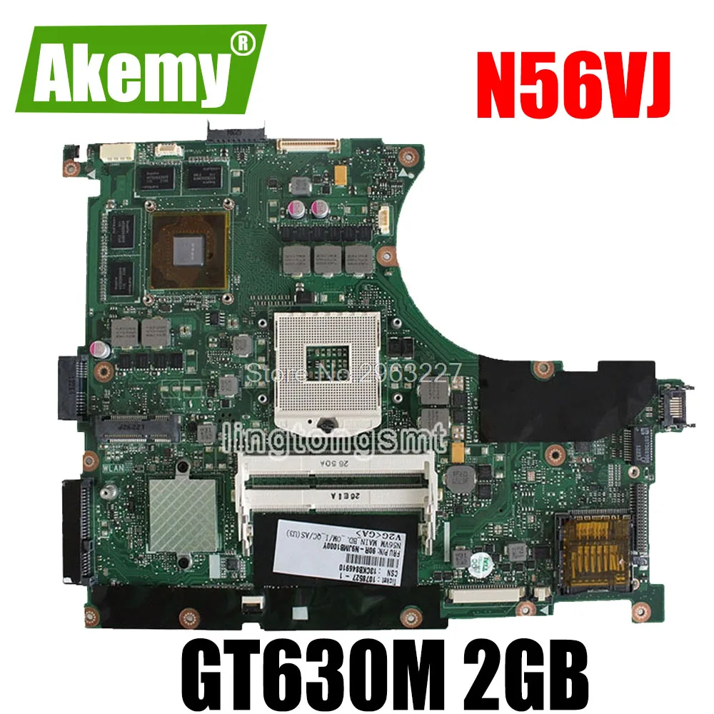 N56VJ REV2.3 GT635M/GT630M 2G N13P GL A1 материнская плата для Asus N56VB N56VZ N56V N56VV плата|Материнские