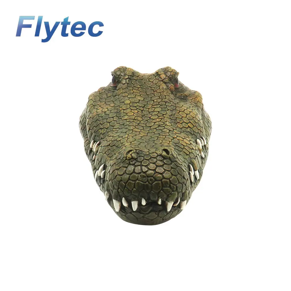 Flytec радиоуправляемая лодка 2,4 г 15 км/ч имитация головы крокодила пародия гоночный катер Электрический Водонепроницаемый пульт дистанционного управления игрушка крокодил подарки